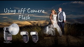 Using off camera flash at weddings streak light Godox 360 Review [upl. by Arch471]