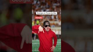 Georgia vs Texas be like😂🏈 [upl. by Zsa]