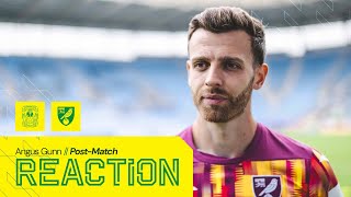 REACTION  Coventry City 01 Norwich City  Angus Gunn [upl. by Aphra]