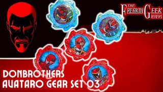 DonBrothers Avataro Gear Set 03 EmGos Super Sentai Reviews N Stuff [upl. by Killen]