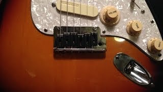 Fender Stratocaster with Maple neck refinish in Tung Oil  Part 1 [upl. by Anali469]