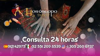 Tarot en DIRECTO Amor Dinero Salud  Horóscopo y Tarot [upl. by Kapor693]