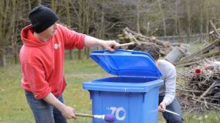 Wheelie Bin Drumming [upl. by Philippine]