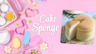 Perfect vanilla cake sponge with eggs🎂 Creationsdelight2 [upl. by Gard367]