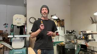 DIY Ring Mandrill Woodturning Lathe Tool Made with Spare Skateboard Parts [upl. by Volnay914]