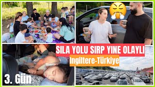 SILA YOLU VLOG KORKTÜĞÜMÜZ BAŞIMIZA GELMEDİ Röportaj YANGIN YERI kocamın yeni huyları [upl. by Pierro]