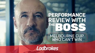 Performance Review With The Boss  Who Cant Win The Melbourne Cup [upl. by Clovah]