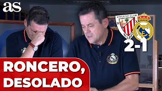 RONCERO HUNDIDO e IMPOTENTE tras el ATHLETIC 2 REAL MADRID 1 y su REFLEXIÓN del PENALTI de MBAPPÉ [upl. by Marcy211]