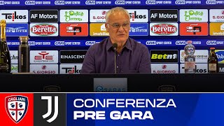 CAGLIARI  JUVENTUS  RANIERI IN CONFERENZA STAMPA  PRE GARA SERIE A TIM [upl. by Norah823]