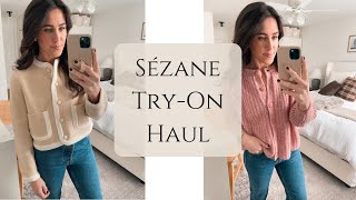 Sézane TryOn Haul [upl. by Nhojleahcim]