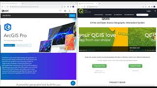 QGIS versus ArcGIS Pro [upl. by Sancho]