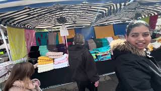 Wellesbourne market openairshoppingbankholidaybestlocal [upl. by Aynos]