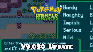 How To Change Natures In Emerald Enhanced V9030 Update [upl. by Zoila]