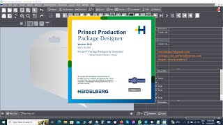 Prinect Production Package Designer v2021 Build 2100 Full Pack work with all Windows [upl. by Kandy467]