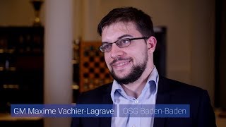 Maxime VachierLagrave Chess Interview  Schachbundesliga 2017 2018 [upl. by Ssidnac]