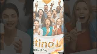 National Retinol Day  today special  Retinol Day nationalday retinol todayspecial [upl. by Etnuahs]