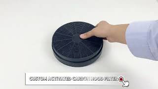 Activated Carbon Cooker Hood Filter for Boamanns CF110 MIZ0023 KF561 [upl. by Nhguavad191]