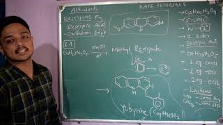 7 Structure Elucidation of Reserpine through Reserpic Acid  Part B  Chemistry of Alkaloids [upl. by Nnateragram]