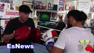 Keith Thurman vs Pacquiao whats your prediction  EsNews Boxing [upl. by Kirtap]