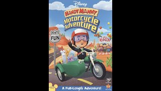 Handy Manny Motorcycle Adventure 2009 DVD Overview [upl. by Nauqyaj403]