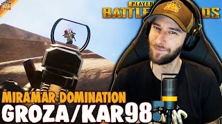 GrozaKar98 Miramar Domination ft HollywoodBob  chocoTaco PUBG Duos Gameplay [upl. by Lotsyrk]