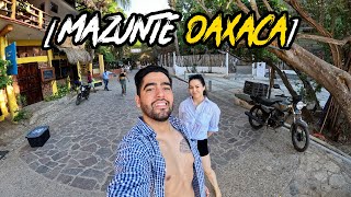 Viajo a MAZUNTE  pueblo mágico en OAXACA recorrido completo [upl. by Cirederf]