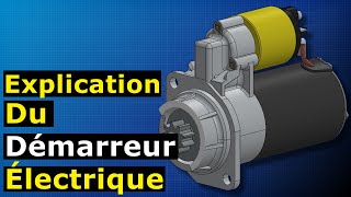 Le démarreur expliqué  Fonctionnement du démarreur électrique dune voiture [upl. by Nodnart]