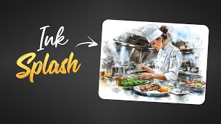 Ink Splash Transition Tutorial [upl. by Burleigh]