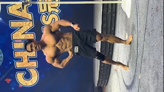 2024 China Tianjin DMS Bodybuilding Pro Card Chris Putra [upl. by Olraced]