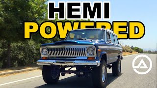 Hemi Powered Jeep Cherokee  Classic Look with Modern Technology from Vigilante in Texas USA [upl. by Desirae]