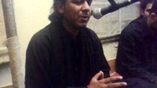 Asghar Khan Reciting Qabr Asgharas Ki Banane Main [upl. by Ahsiened]