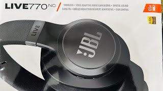 JBL LIVE 770NC headphones Unboxing [upl. by Cummings]