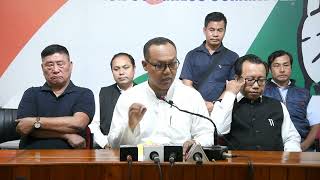 Press Briefing By K MeghachandraPresident MPCC [upl. by Nylarahs]