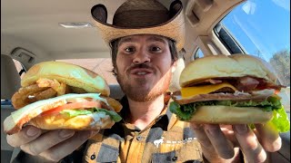 Arby’s Deep Fried Turkey Gobbler and Deep Fried Turkey Club Review [upl. by Celesta]