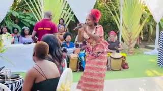 Zambian kitchen party one Matron culture dance [upl. by Notsirhc503]