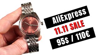 AliExpress 1111 Sale The Best Vintage Design Watch  Merkur  Review [upl. by Jacobs]