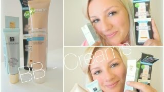 REVIEW BBCreams im Test Garnier und Estée Lauder [upl. by Aowda882]