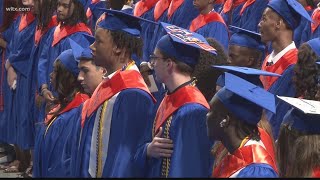 Richland Northeast Blythewood High School seniors graduate [upl. by Anibla]