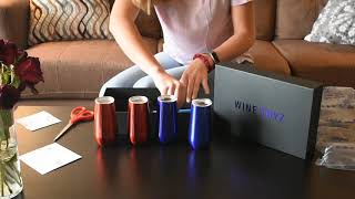 Wine Toyz Champagne Flutes and Wine Glass Markers UnBoxing [upl. by Harl454]