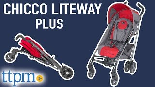 Liteway Plus Stroller Review and Instructions from Chicco [upl. by Weidar275]