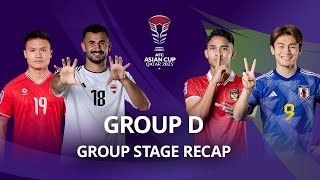 AsianCup2023  Group Stage Recap  Group D [upl. by Virendra]