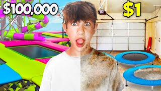 I Survived A 1 vs 100000 TRAMPOLINE PARK  challenges [upl. by Graaf]