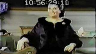 Montserrat Caballe Interview Part 22  Her life repertoire Verdi and quotTrovatorequot  1970 [upl. by Hindu734]