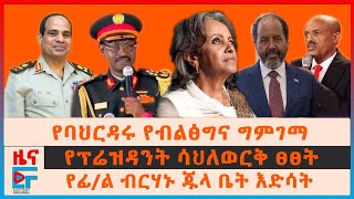 የፊልድ ማርሻሉ መኖሪያ ቤት፣ የባህርዳሩ የብልፅግና ግምገማ፣ የፕሬዝዳንት ሳህለወርቅ ፀፀት፣ 96 የፓርላማ አባላት፣ ጄኔራሉ በግብፅ፣ ከአውሮፕላን እርዳታEF [upl. by Small]