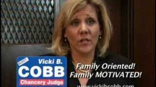 Elect Vicki B Cobb for Chancery Court Judge 01 [upl. by Nivlam]