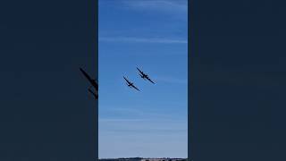 Boeing B17 Flying Fortress amp Avro Lancaster B1 Battle of Britain Duxford 2024 [upl. by Jackson877]