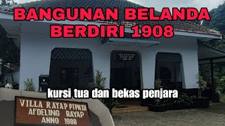 WAU‼️KURSI TUA BEKAS TUANDI BANGUNAN BELANDA 1908 [upl. by Alrep]