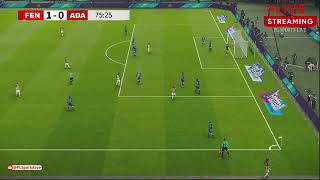 Fenerbahce vs Adana Demirspor  TURKEY Super Lig  eFOOTBALL PES21 Gameplay PLSL 381 [upl. by Antonie110]