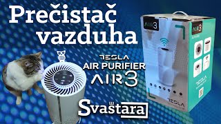 TESLA AIR 3 prečistač vazduha Air Purifier [upl. by Nylekcaj]