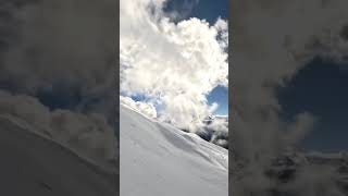 Combe des arriérés horspiste La Plagne avec JeanYves ESF [upl. by Zinck778]